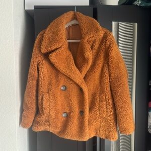 Free People Sherpa coats size small